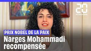 La journaliste Nargess Mohammadi, Nobel de la Paix 2023
