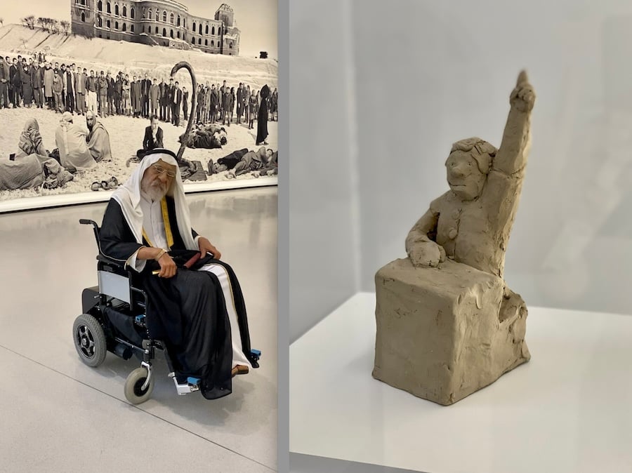 Sun Yuan & Peng Yu, Old People‘s Home, 2007 - Peter Fischli & David Weiss, Sudenly this Overview (1981-2012)