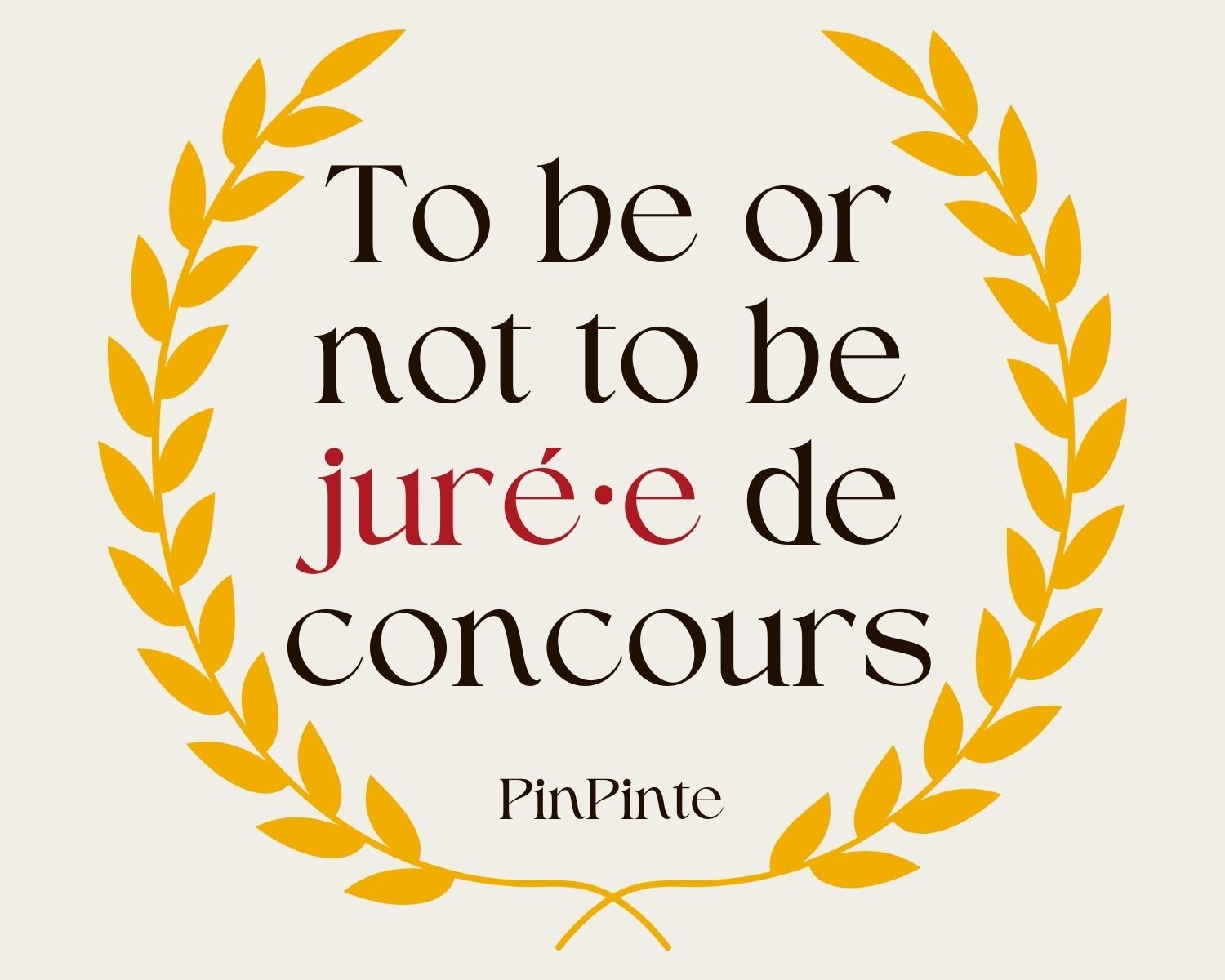 Illustration de laurier autour du titre de l'article