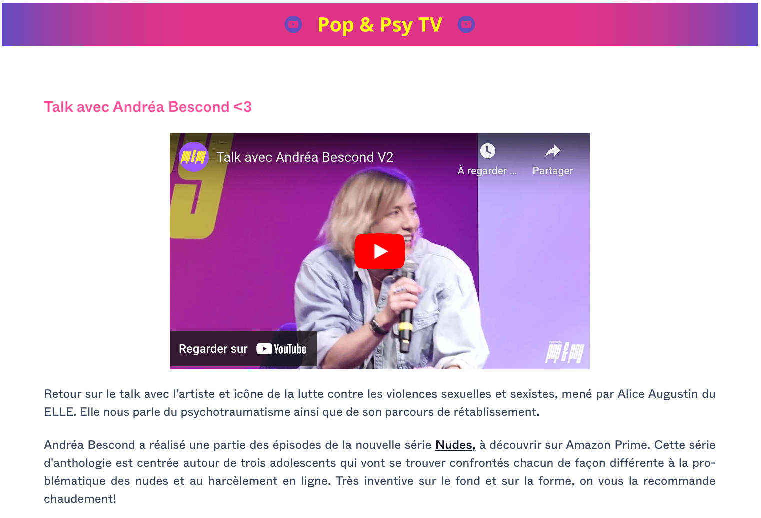 popetpsy.fr pour ne rien rater du festival
