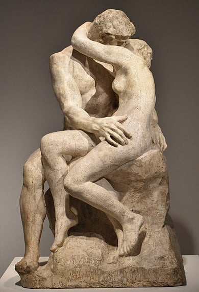 Auguste Rodin, Le Baiser, 1882, musée Rodin