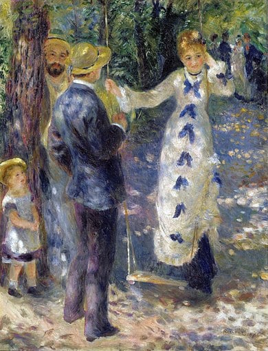 Auguste Renoir, La Balançoire, 1876, musée d’Orsay