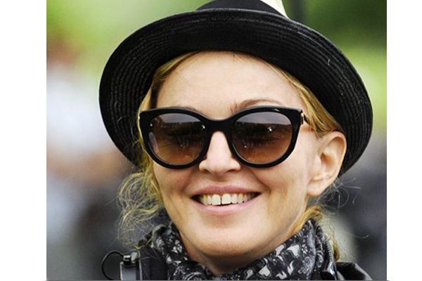 Les lunettes de Madonna ...