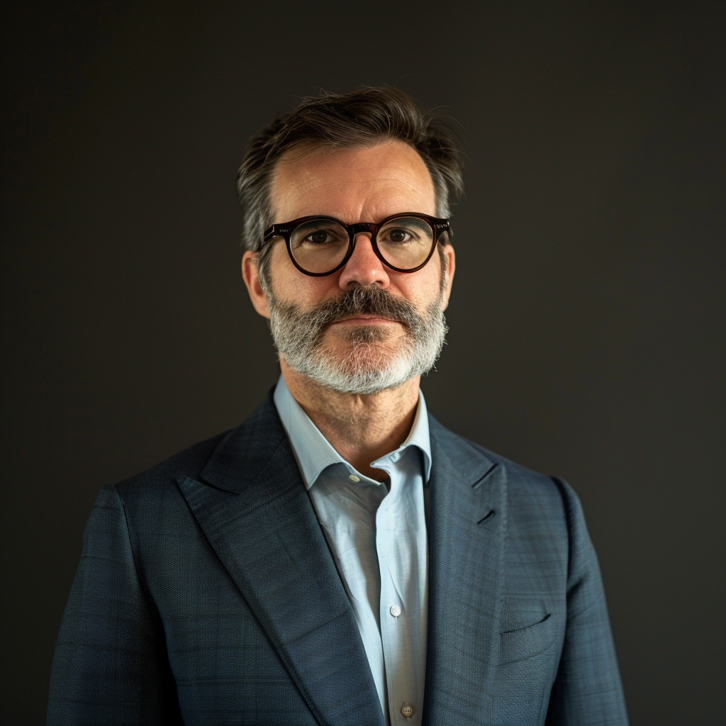 “Paolo Tasca vu par Midjourney” (Qant, M. de R.)