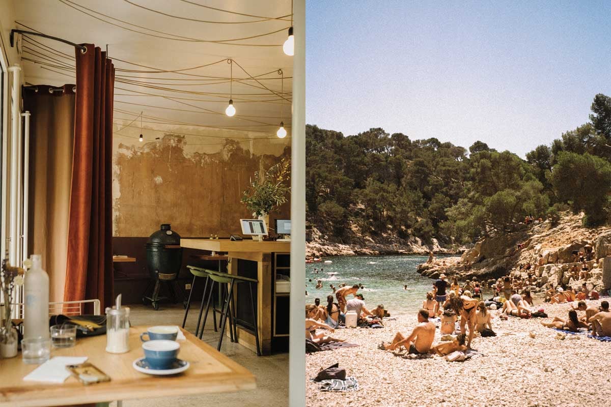 Images extraites du livre A photobook of Marseille © Louise Skadhauge