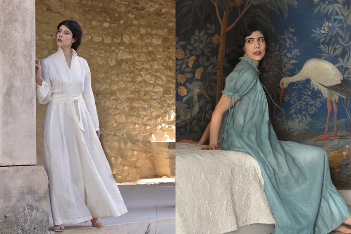 Louise Pascal, muse de Luxe Provence, photographiée par Tarik Koivisto