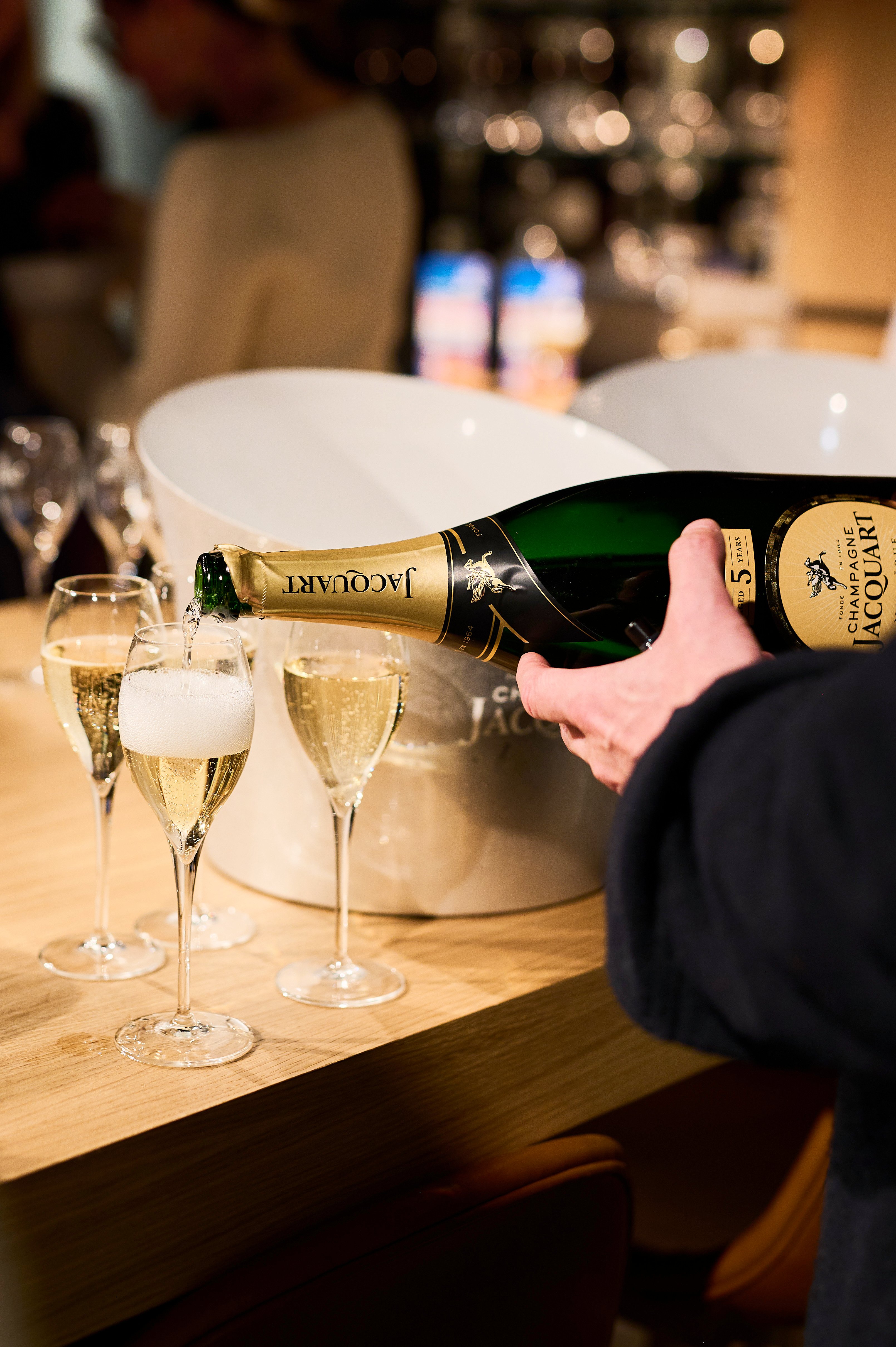 Champagne offert par Jacquart 