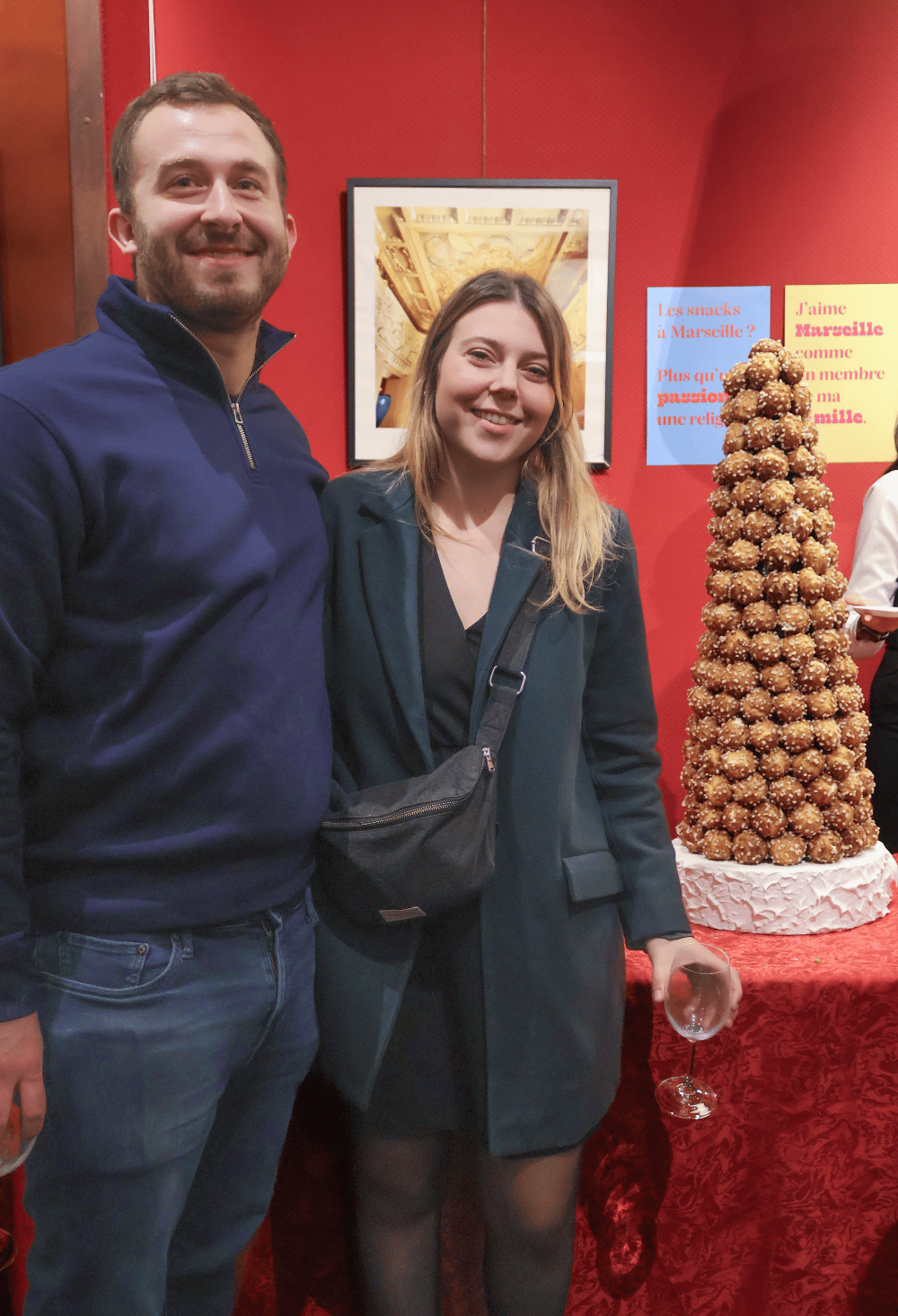 Les patrons de la jeune pâtisserie Péama, connue notamment pour ses choux à la crème 