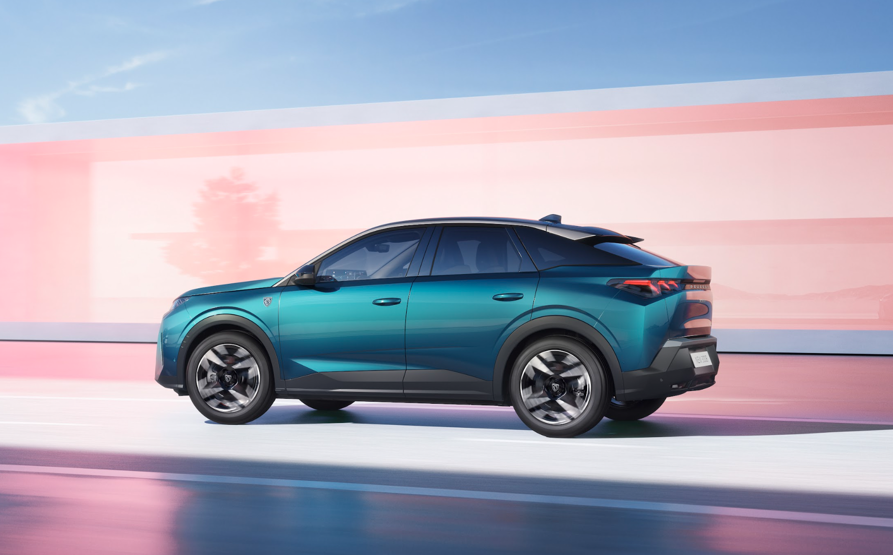 Le nouveau E-3008 de Peugeot. 