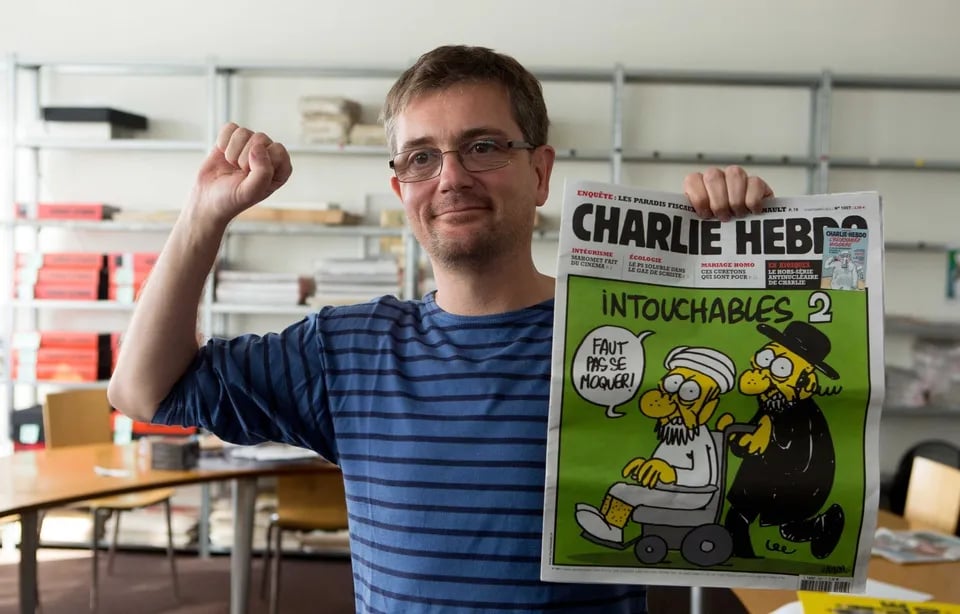 Charb ©Revelli-Beaumont/Sipa