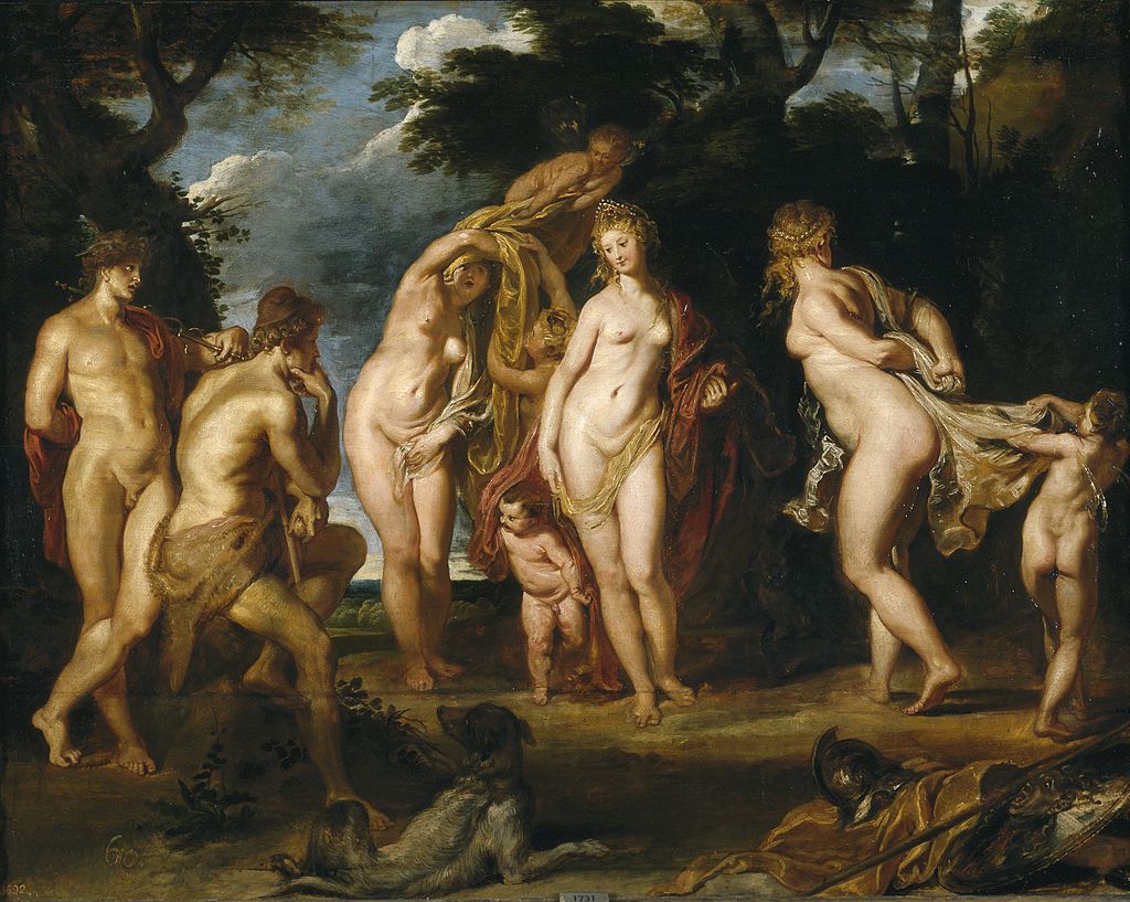 Pierre Paul Rubens, Le Jugement de Pâris, 1636, musée du Prado
