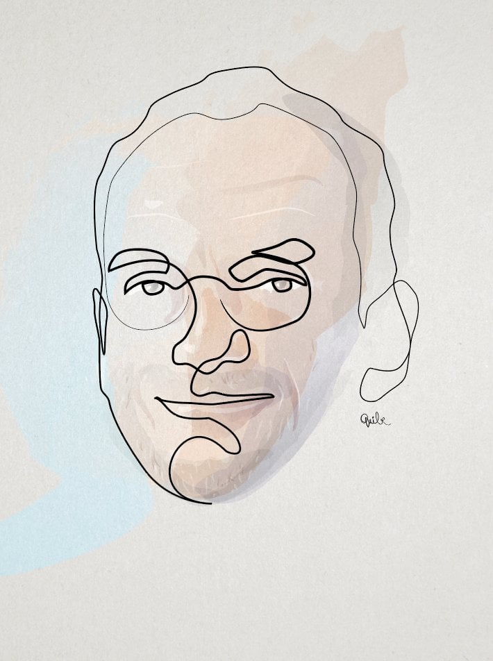 Frédéric Encel par ©Quibe   @quibe sur Instagram 