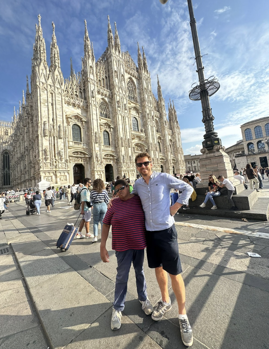 Dans les rues de Milan