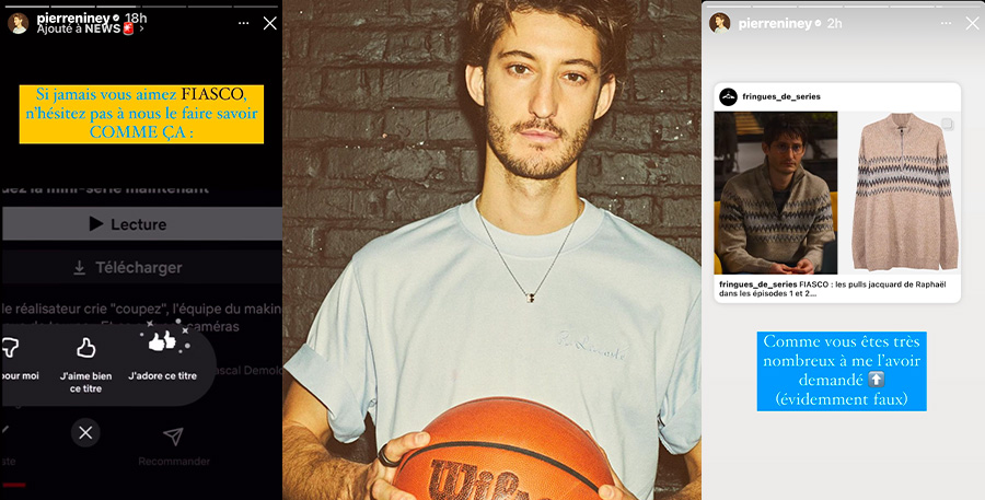 Comment maîtriser son compte Instagram en 3 actes // © Pierre Niney