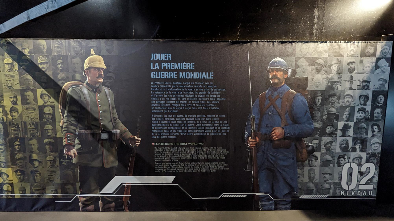 Avant de redescendre plus au sud, nous nous arrêtons au Centre d'histoire du Mémorial 14-18 (qui n’était pas ouvert quand nous avions voulu y aller). En plus de l’exposition temporaire qui m’intéressait particulièrement et a plus que répondu à mes attentes, la partie permanente est vraiment très, très bien faite. Clairement, un des meilleurs musées que nous ayons fait jusqu'à présent !