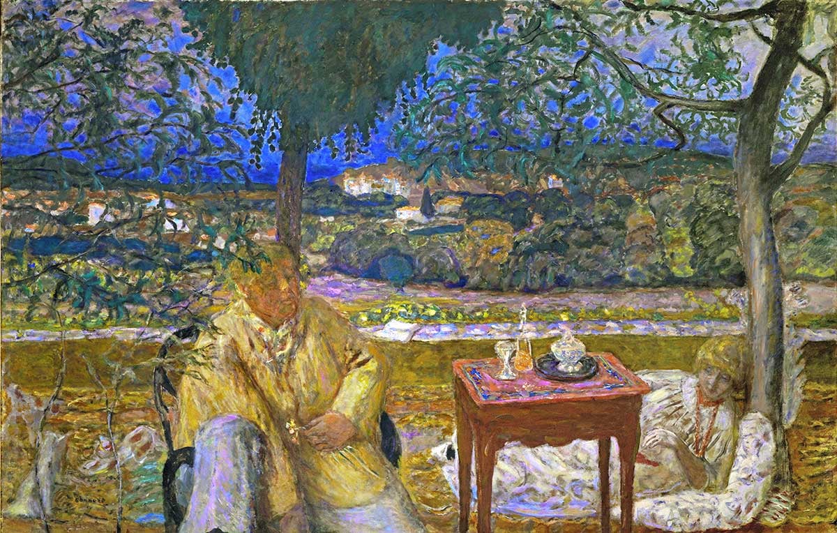 Pierre Bonnard, Conversation provençale, 1911-1927, huile sur toile, National Gallery Prague. Photo akg-images-Erich Lessing