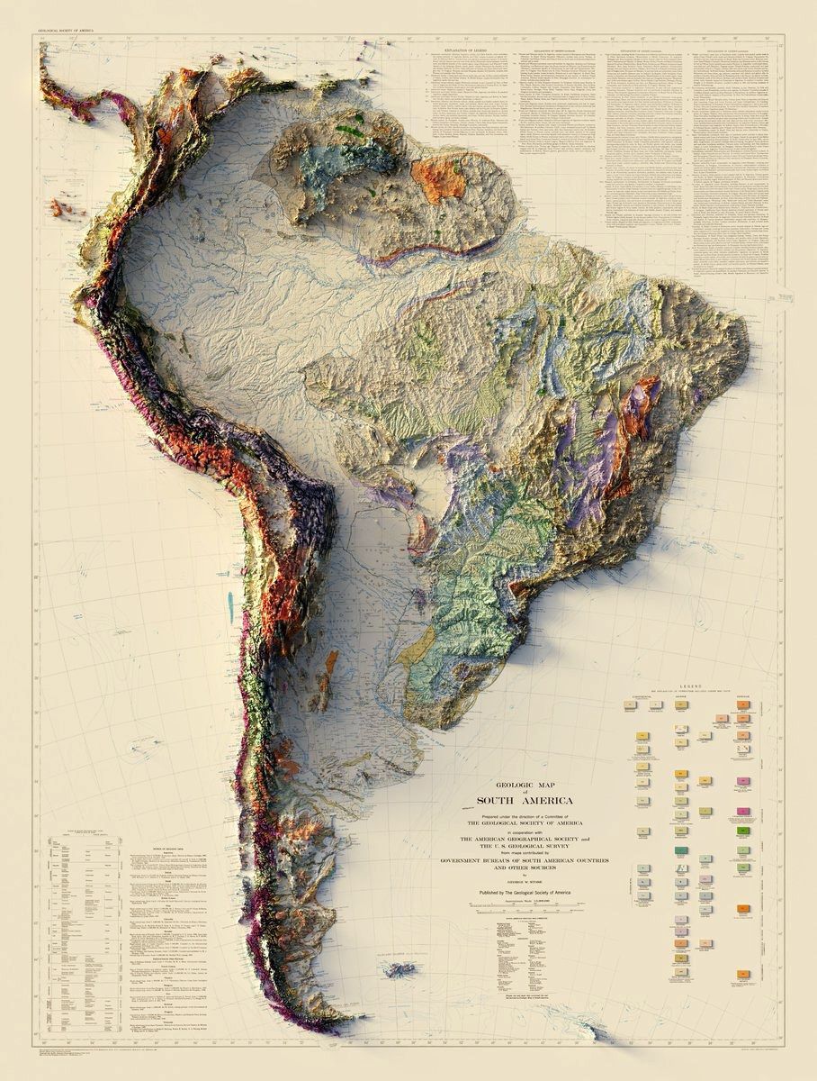 Cliquez pour acheter cette carte que j'ai surnommé "Le trésor des Andes"