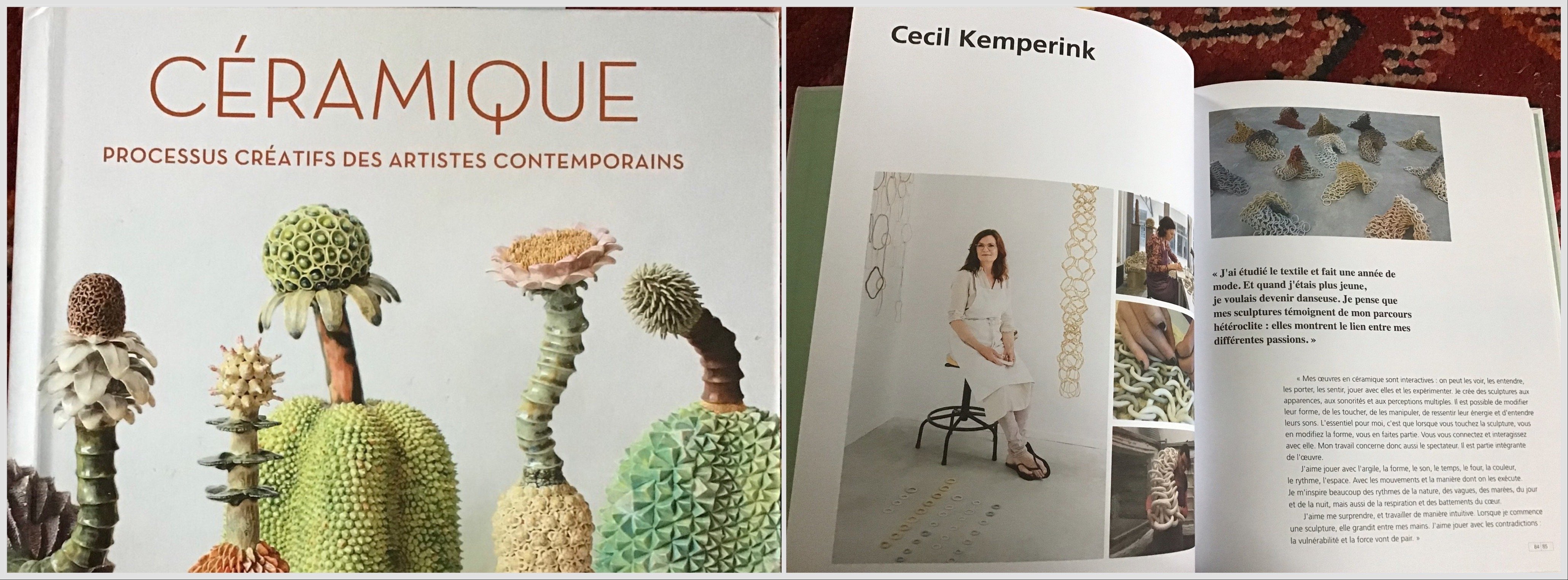 CÉRAMIQUES, Processus Créatifs des Artistes Contemporains, Teresa de la Cal - Miguel Ángel P. Arteaga, Ed. HOAKI