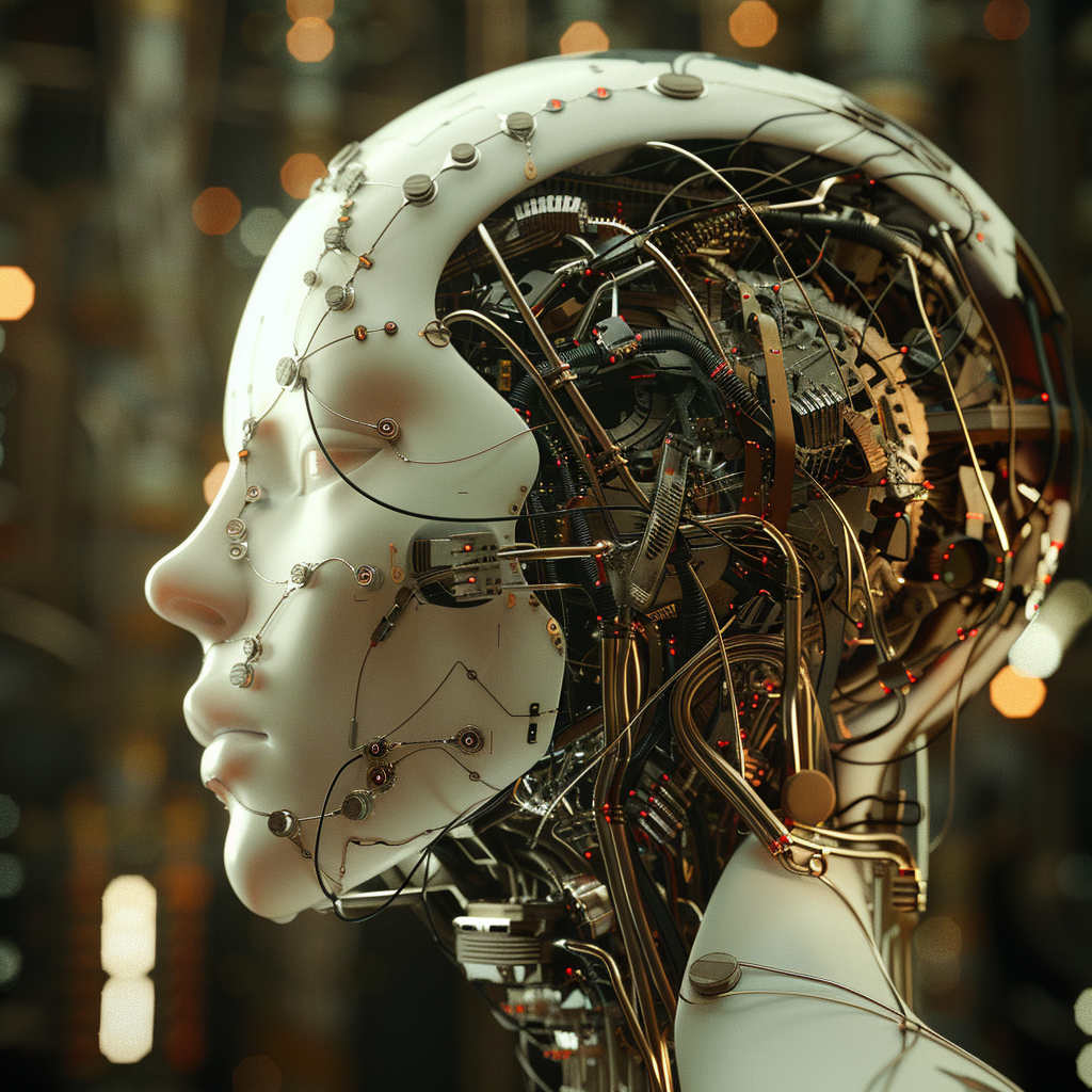 “L’intelligence artificielle ultime” (Qant, M. de R. avec Midjourney)