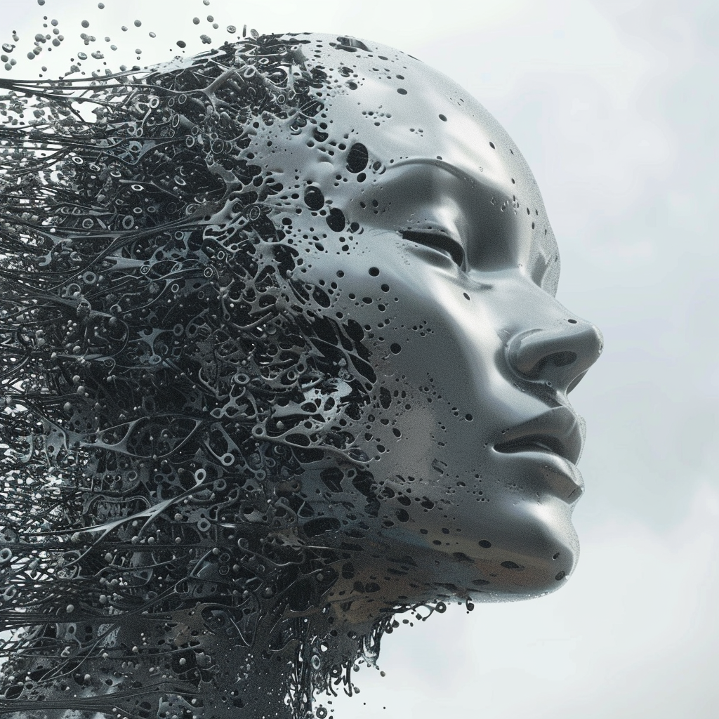 “L’intelligence artificielle ultime” (Qant, M. de R. avec Midjourney)