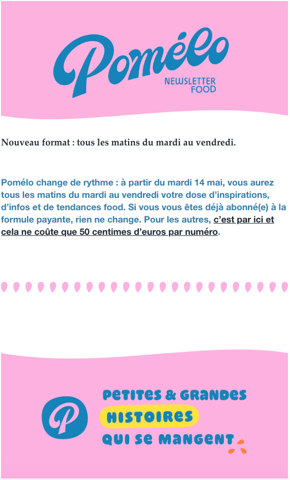 Nous, on a l'eau à la bouche !