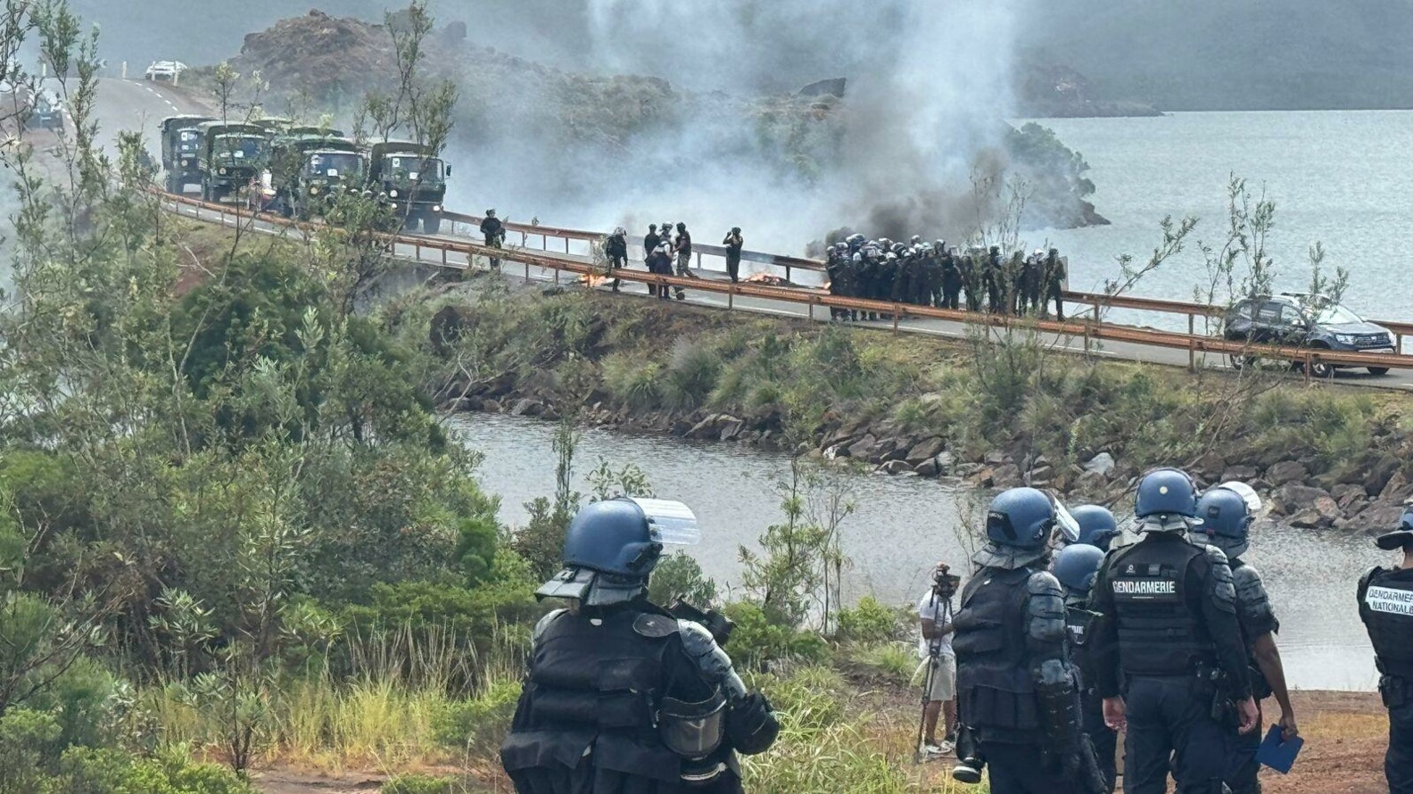 Gendarmes engagés près de Nouméa (c)Gendarmerie Nationale - MIOM