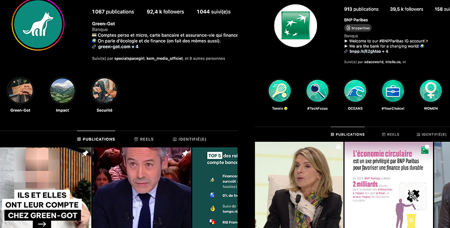 OUi, Green Got a plus d'abonnés que la BNP sur Instagram // @Instagram 
