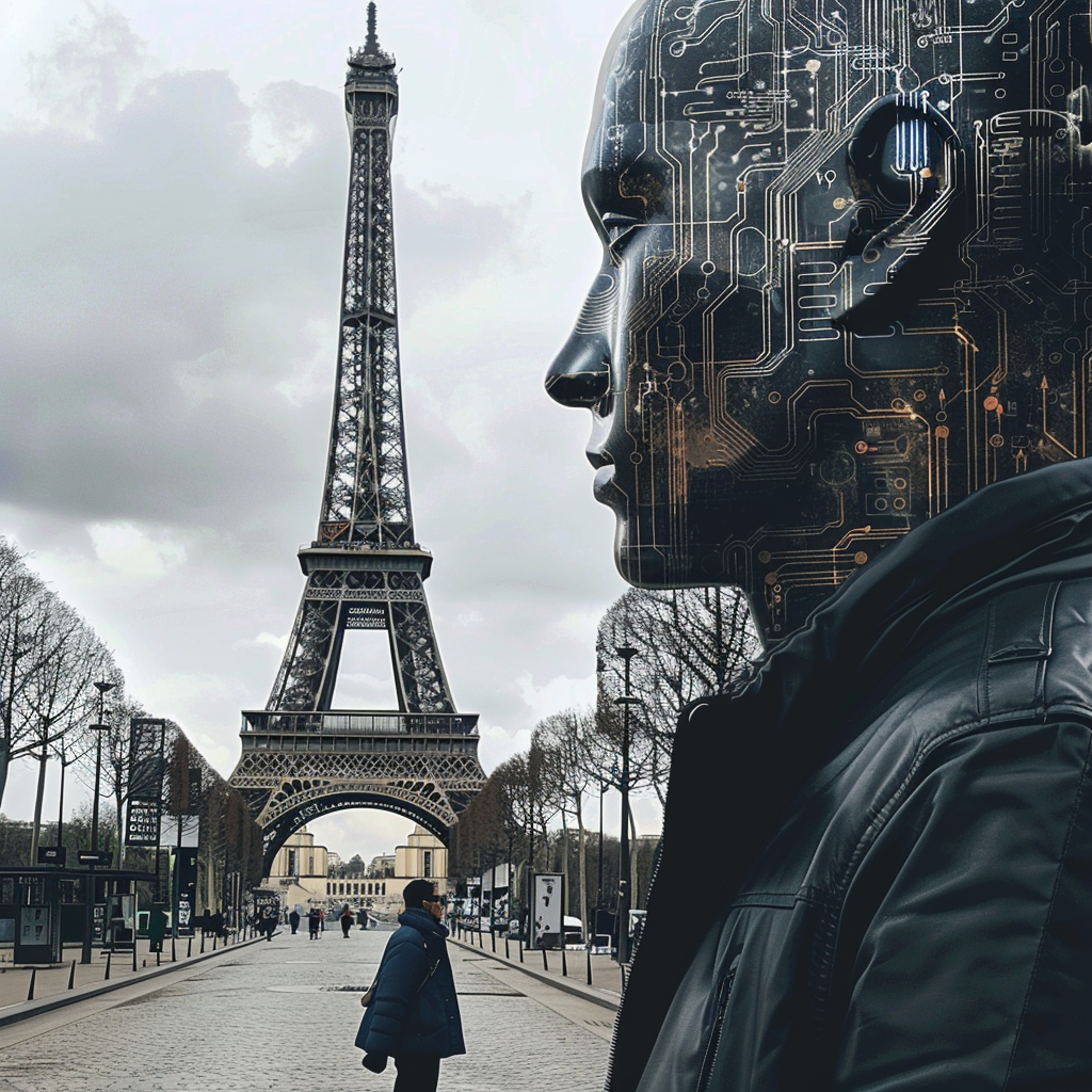 “OpenAI découvre Paris” (Qant, M. de R. avec Midjourney)