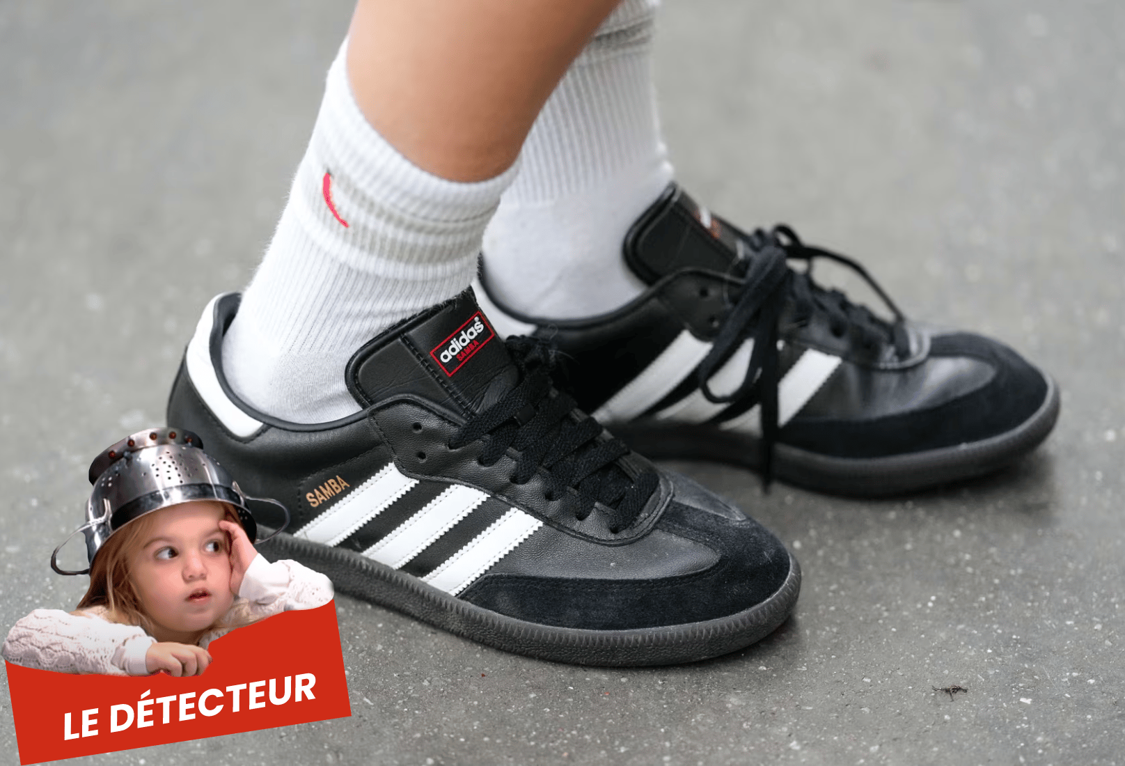 ©The Good Goods, une paire "dupe" Adidas Samba