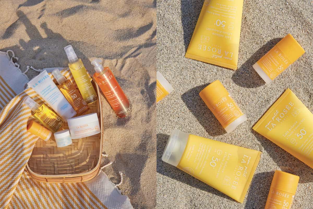 Gamme solaire La Rosée pour adultes et enfants © DR