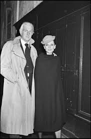 Hubert de Givenchy et son amie Audrey Hepburn