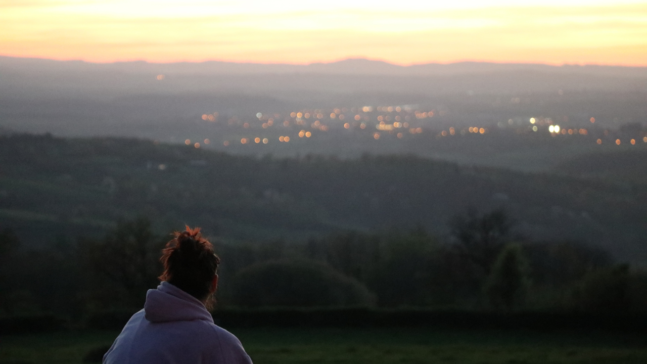 Probablement un des plus beaux couchers de soleil qu’on ait vu.