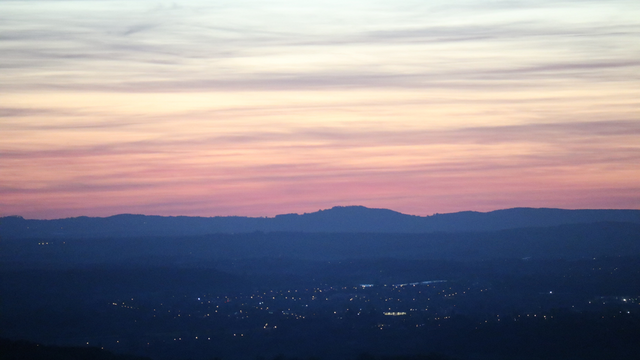 Moi qui croyais (un peu) que rien ne pouvait rivaliser avec un coucher de soleil en bord de mer…