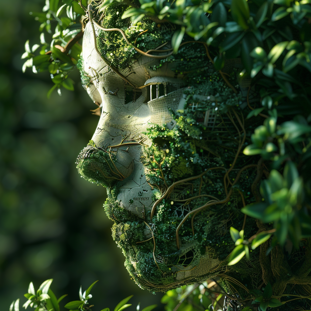 “L’ambition d’une IA verte” (Qant, M. de R. avec Midjourney)