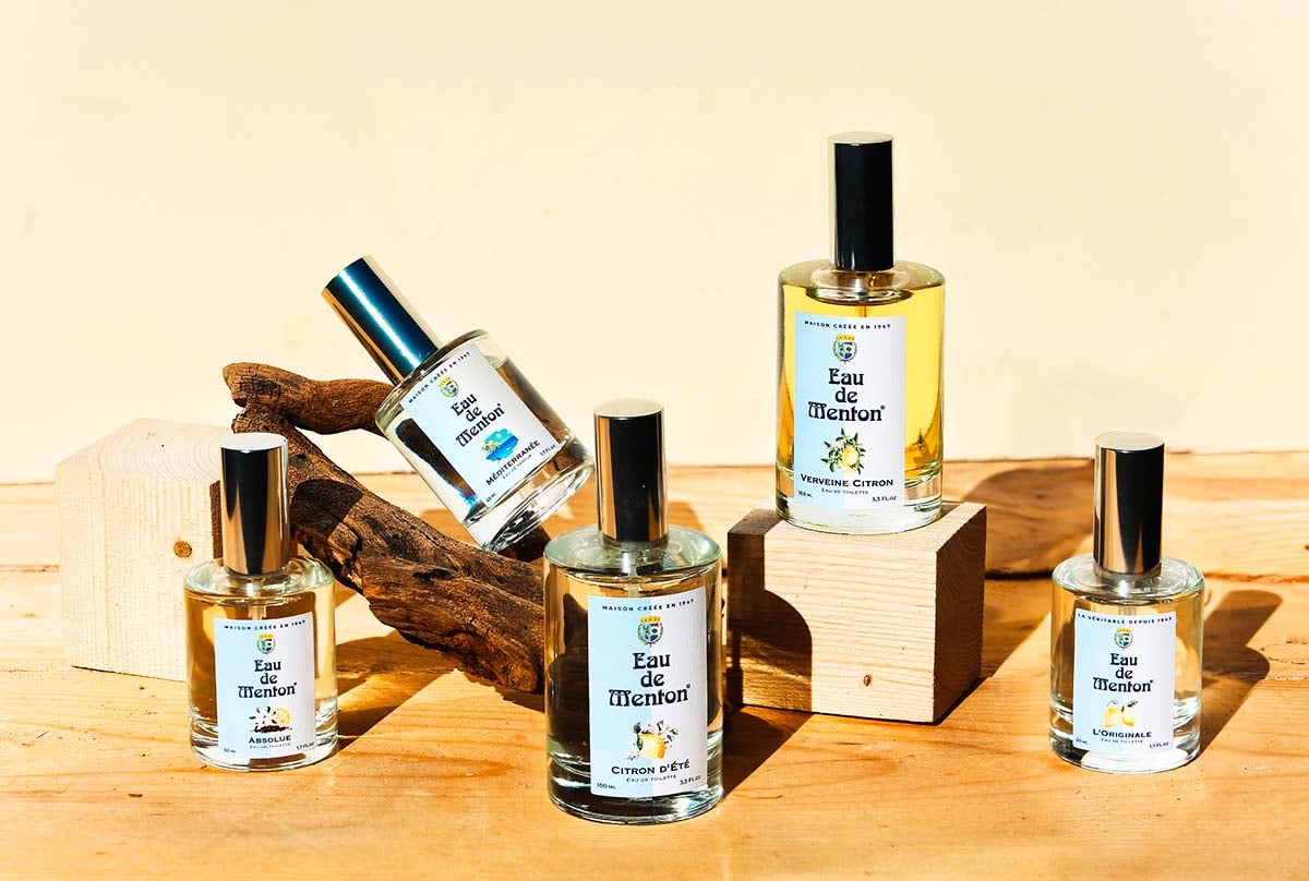 La gamme des eaux fraîches signées Prestige de Menton © DR