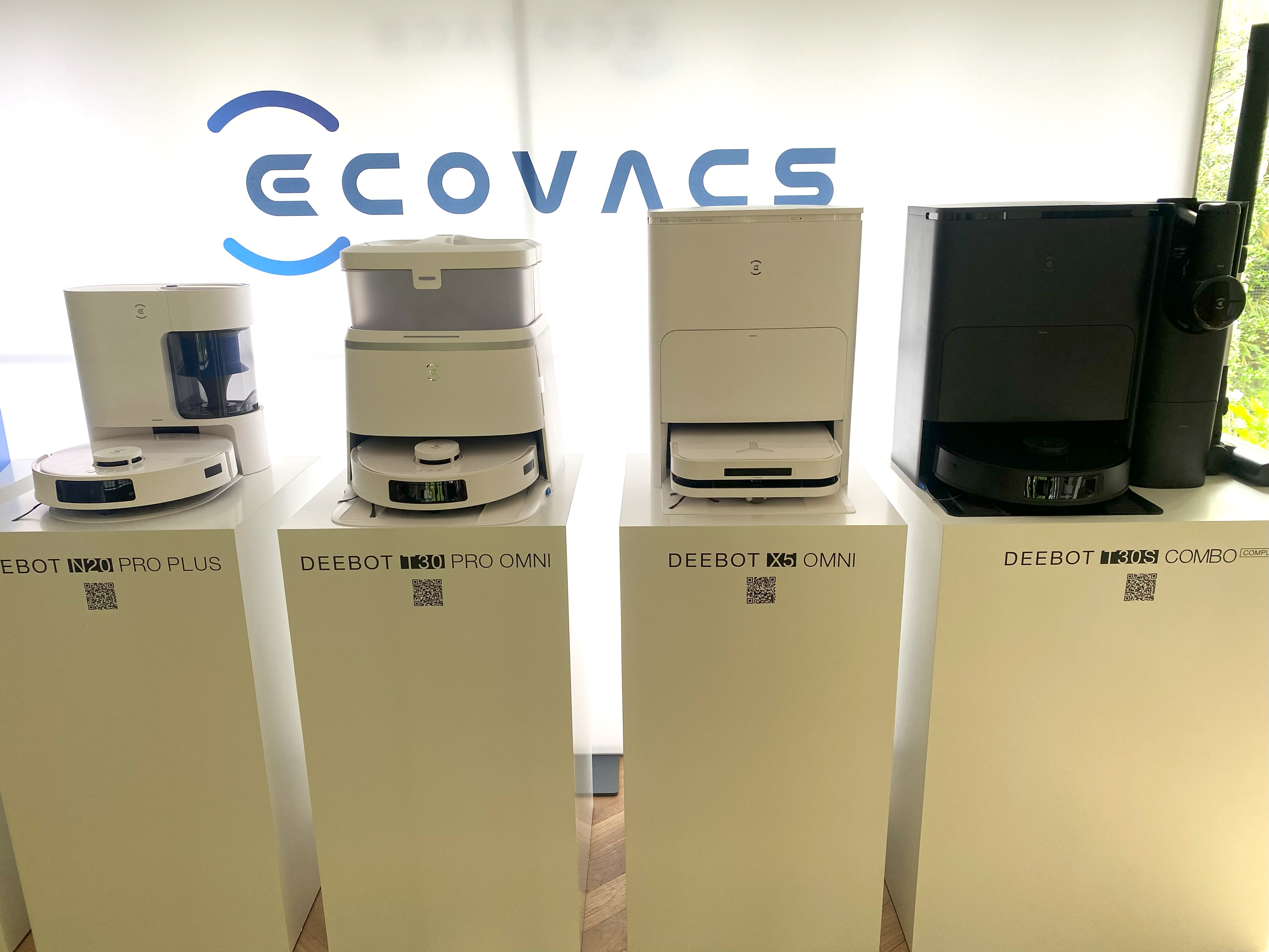 Les nouvelles gammes d'aspirateurs robots Ecovacs (c) Labo Maison