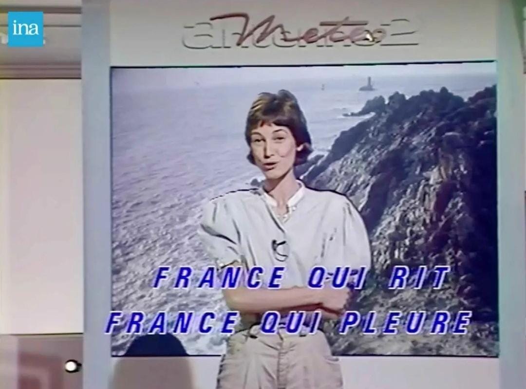 Météo Antenne 2, circa 1980, (c) ina / miskintele