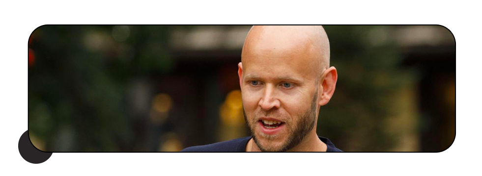Quand Daniel Ek réfléchit à sa future punchline qui va faire du bruit // @Getty