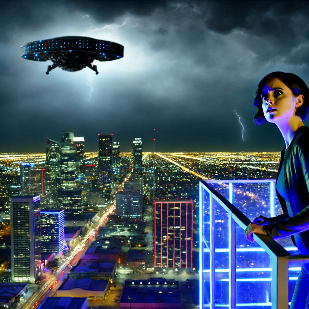 An AI Cliffhanger • Qant avec Dall-e