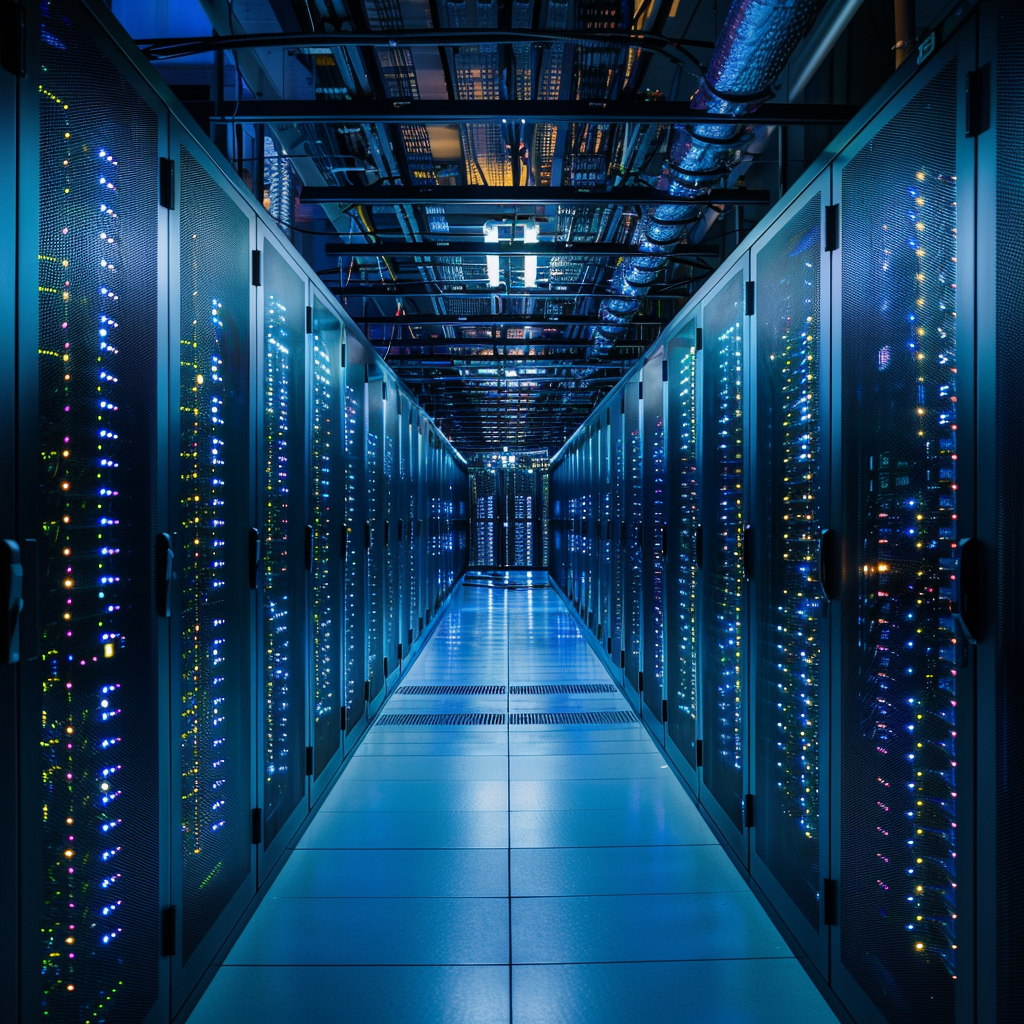 “Le contrôle des données à l’heure de l’IA” (Qant, M. de R. avec Midjourney)