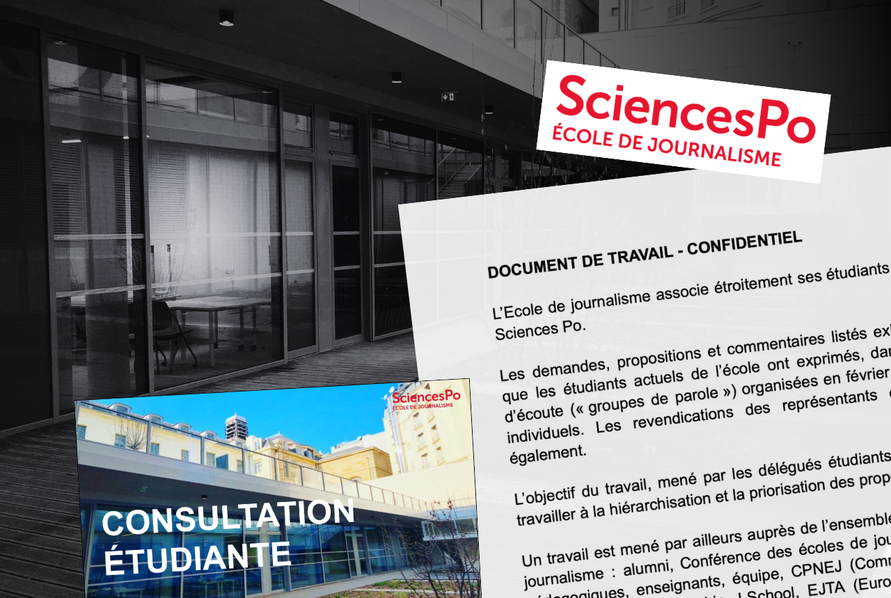 Documents internes à Sciences Po - Photo : Hugo Coignard - Montage