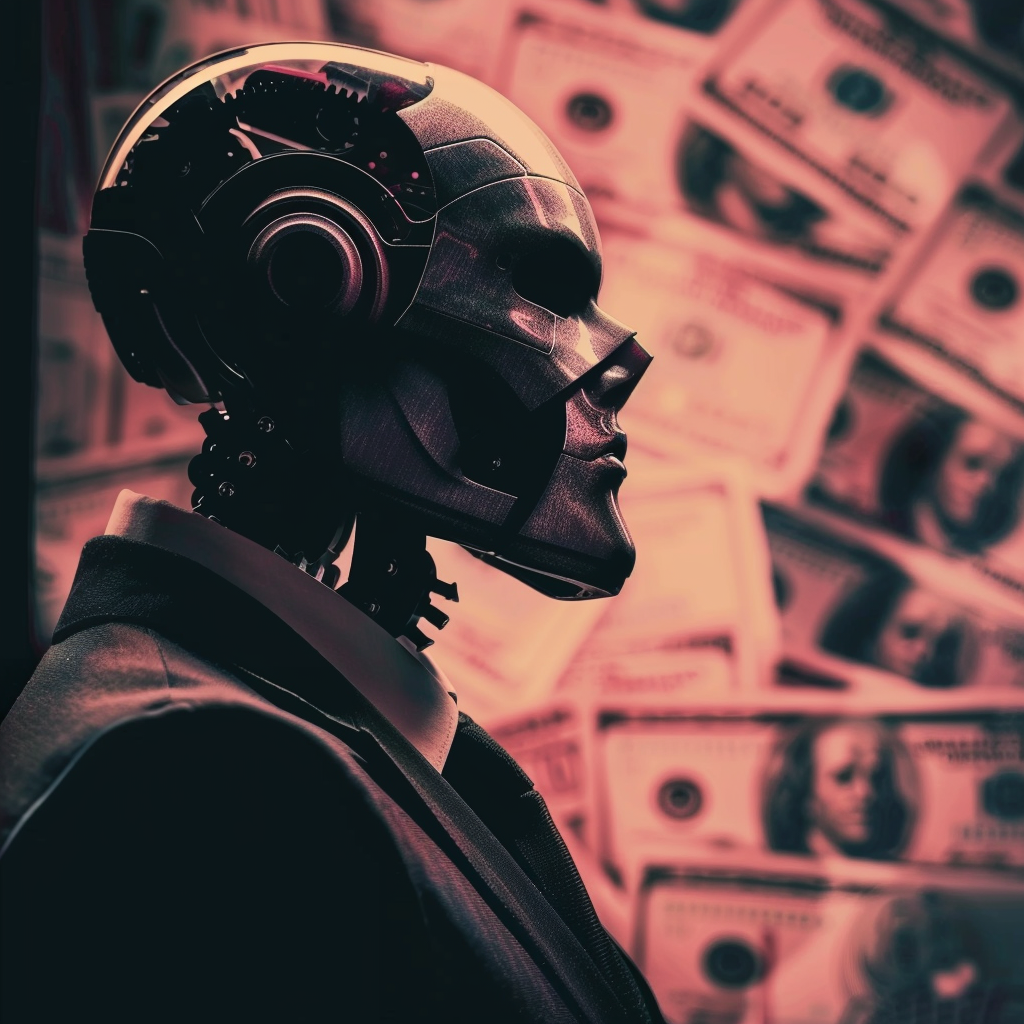 “Les agents d’IA criminels financiers” (Qant, M. de R. avec Midjourney)