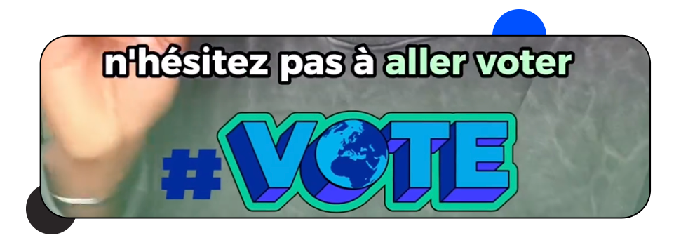 Sur son compte, Mamadou n'hésite pas non plus à s'engager sur des sujets de société // @TheImpactStory