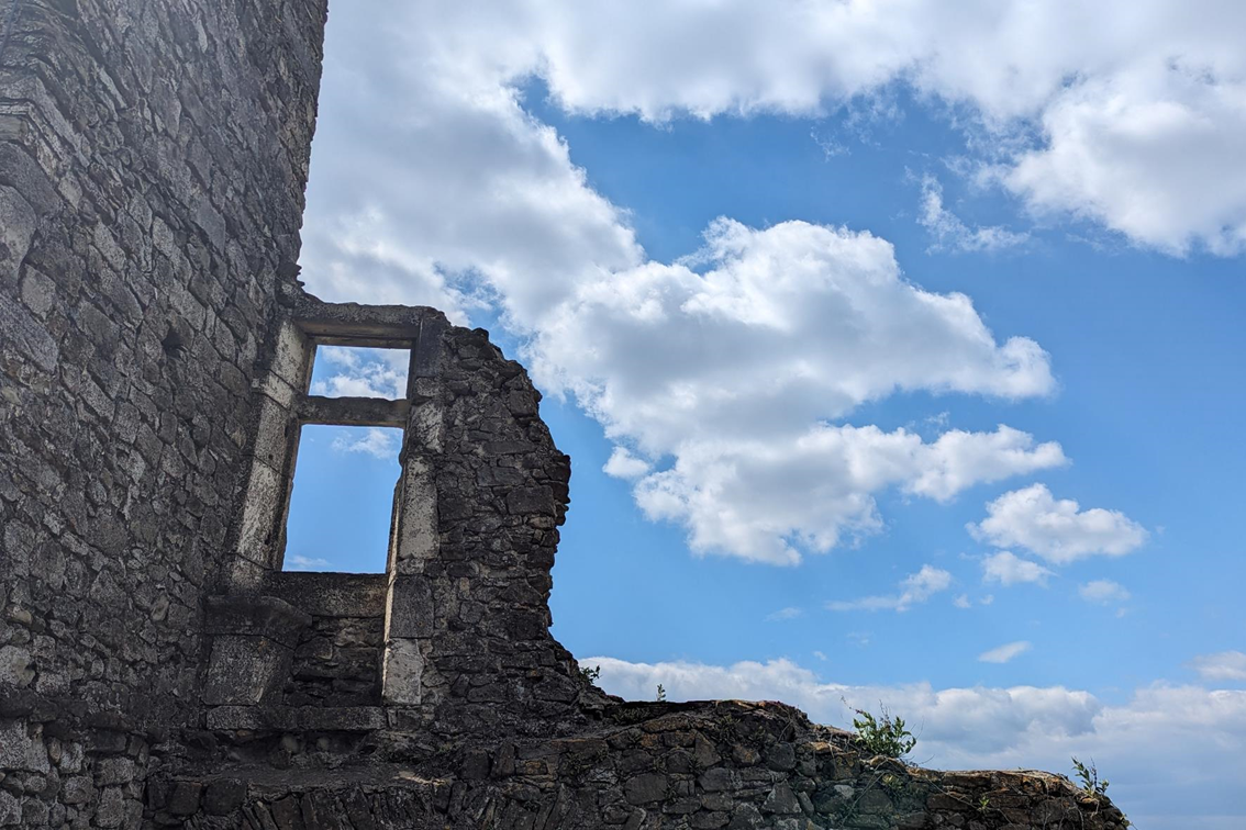 Petite balade nostalgique à la Bégude de Mazenc où Clélia avait été en colo quand elle était adolescente.