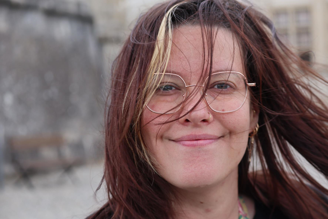 Clélia, absolument ravie de cette visite culturelle.