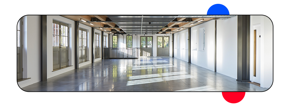Les bureaux sont tellement vides que même les meubles ont disparu // @Getty