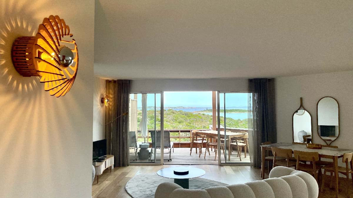 L'un des intérieurs mis en lumière par Piatoni Studio à Sperone © DR