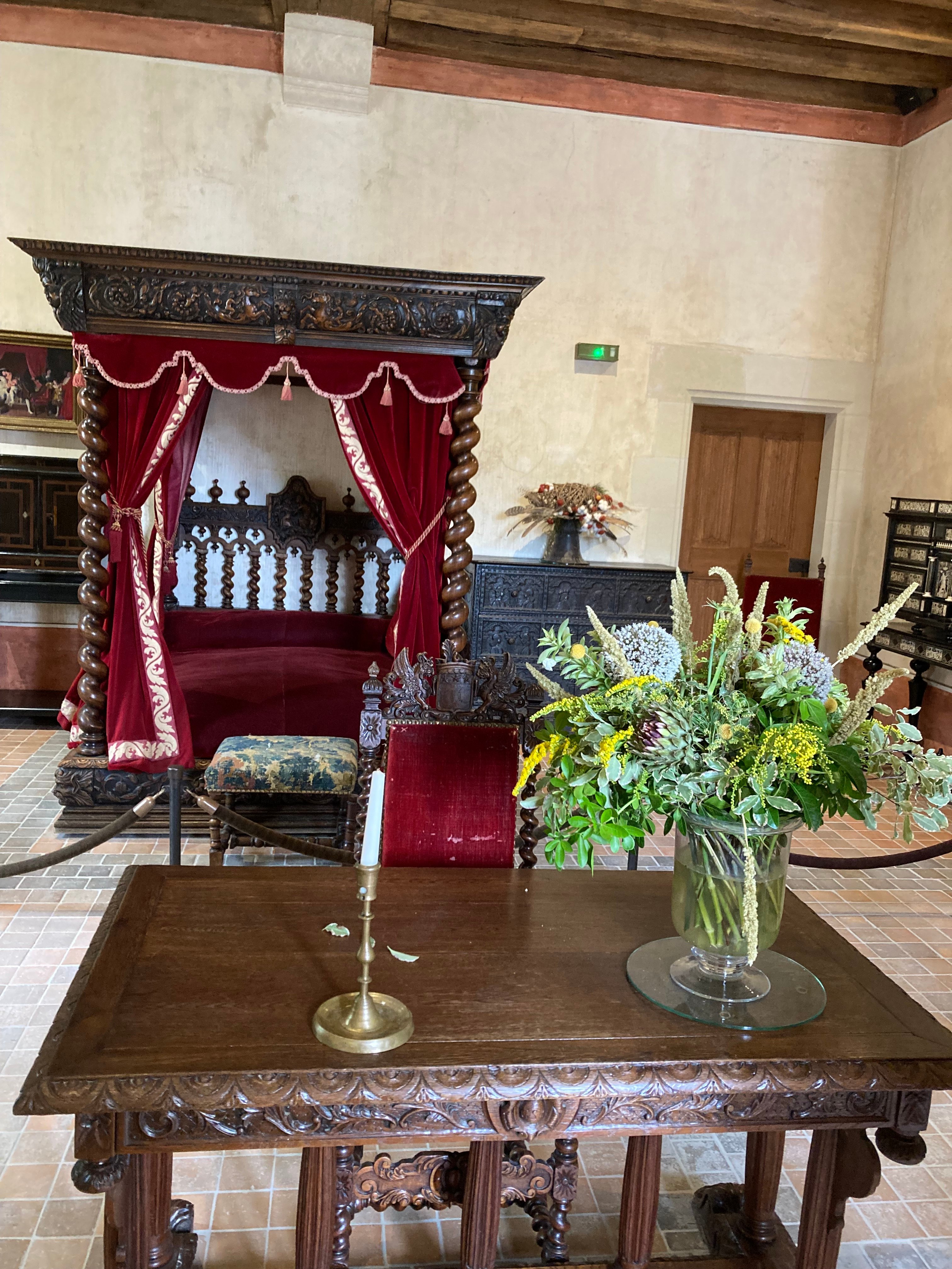 La chambre à coucher du maestro