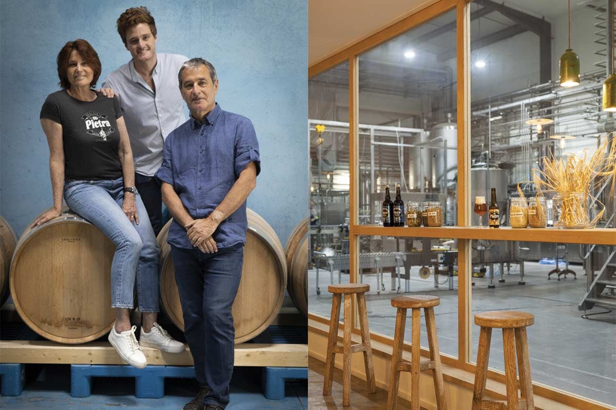 Armelle, Dominique et Hugo Sialelli, l'âme de Pietra © DR