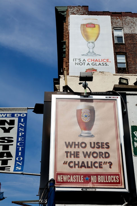 Newcastle vs. Stella Artois